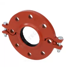 Фланец накидной разъемный грувлок ковкий чугун XGQT14 Ду80 (Дн89) Ру16 JIANZHI .