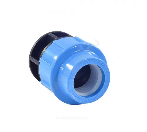 Муфта компрессионная ПЭ Дн 20х3/4" НР Ру12,5 Джилекс 9119