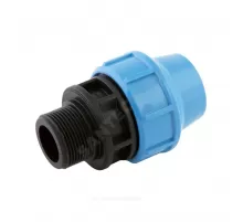 Муфта компрессионная ПЭ Дн 20х3/4" НР Ру12,5 Джилекс 9119