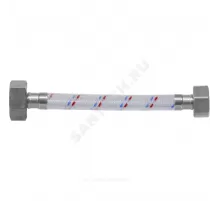 Подводка гибкая для воды нейлоновая оплетка ГИГАНТ 3/4"-1" г-г L=1.2м Центр Сантехники (Подольск) ГП002389
