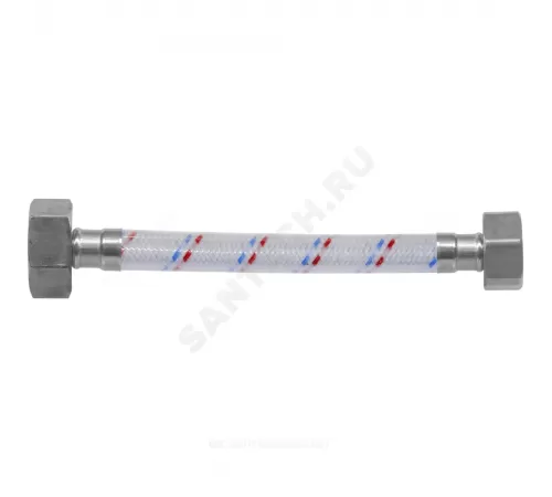 Подводка гибкая для воды нейлоновая оплетка ГИГАНТ 3/4"-1" г-г L=1.2м Центр Сантехники (Подольск) ГП002389