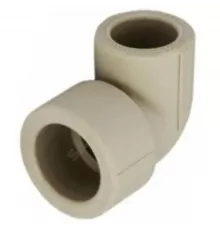 Угольник PP-R переходной серый Дн 25х20х90гр внутренняя пайка для PP-R RTP (РосТурПласт) 16112