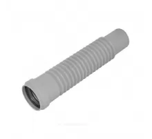 Патрубок PP-H гибкий серый Дн 50 б/нап в/к RTP (РосТурПласт) 36649