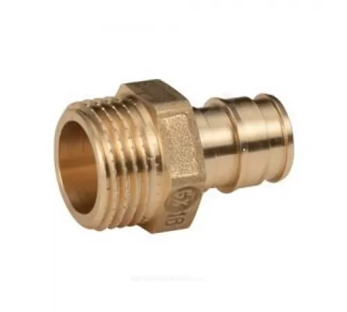 Муфта для PE-X труб радиальная латунь Дн 20х3/4" НР GX107 Giacomini GX107Y044