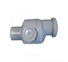 Клапан PP-H обратный канализационный серый Дн 50 б/нап в/к HL 4