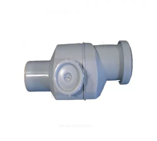 Клапан PP-H обратный канализационный серый Дн 50 б/нап в/к HL 4
