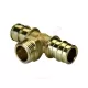 Тройник для PE-X труб радиальный латунь Дн 16х1/2"х16 НР GX153 Giacomini GX153Y033