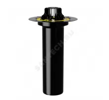 Воронка кровельная VM с вертикальным выпуском PP Дн 160 с листвоуловителем, обжимным фланцем Fachmann 01.093