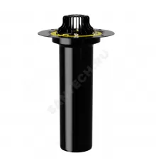 Воронка кровельная VM с вертикальным выпуском PP Дн 160 с листвоуловителем, обжимным фланцем Fachmann 01.093