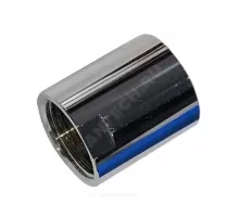 Муфта латунь хром Ду 25 для полотенцесушителя ВР/ВР SantechSystems