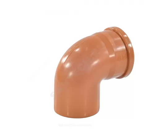 Отвод PP-B коричневый Дн 160х15гр б/нап в/к VALFEX 30104160