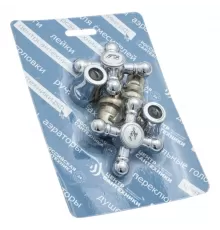 Маховик для смесителя в/к кран-букса керамическая резьба G 1/2" упаковка СКИН М_Крест Центр Сантехники (Подольск) СК600435