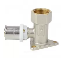 Водорозетка МП латунь никель пресс Дн 20х1/2" ВР ГОСТ 32415-2013 8008 Aquasfera 8008-02