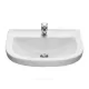 Умывальник подвесной PRO 56 1 отверстие под смеситель по центру белый Santeri 1.3115.5.S00.10B.0