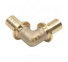 Угольник для PE-X труб аксиальный латунь Дн 50х90гр MX Рехау 11093071001