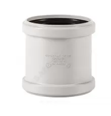 Муфта PP-MD ремонтная бесшумная светло-серая Skolan Safe SKU Дн 110 (DN110) б/нап в/к Ostendorf 335500