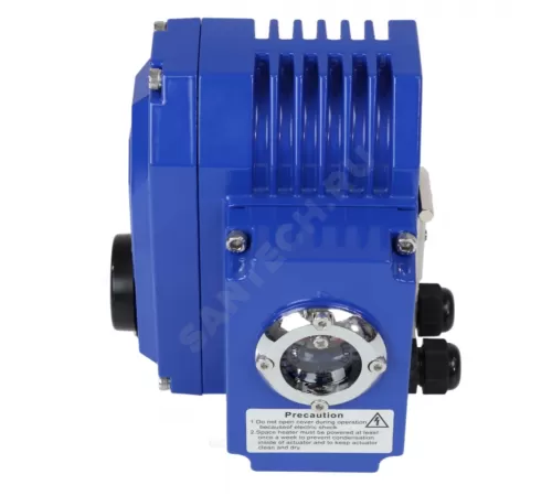 Электропривод четвертьоборотный Q-170 F05/F07 14х14 квадрат 220В Benarmo