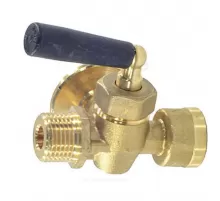 Кран для манометра 3-ходовой латунь 1808 Ду 15 Ру16 ВР/НР G1/2" с рукояткой с фланцем OR 1808.015