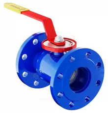 Кран шаровой балансировочный ручной сталь 11с67п 12ЦрФ.00.1 Ду 200 Ру25 фл Kvs=796.5м3/ч без ниппелей Маршал 12ЦрФ.00.1.025.200/150