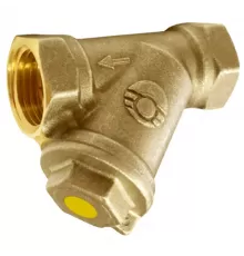 Фильтр сетчатый Y-образный латунь газ Ду 15 Ру25 1/2" ВР 46Б5фт под пломбу VALFEX VF.193.L00.012