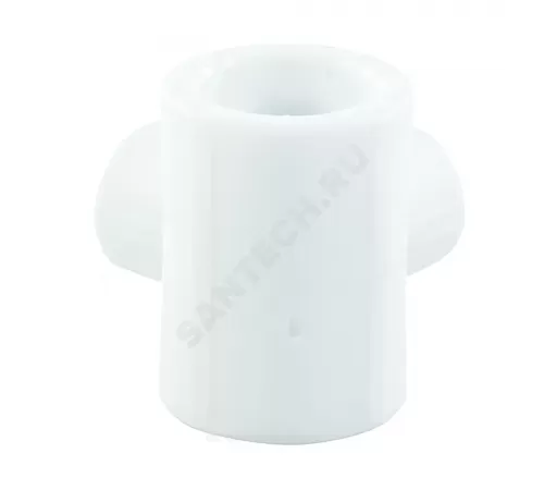 Крестовина PP-R 2-плоскостная белая Дн 40х20 внутренняя пайка VALFEX 10118140