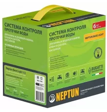 Система защиты от протечек воды латунь никелированное Base Light Ду 15 1/2" Ру40 ВР 220В Neptun 2156527