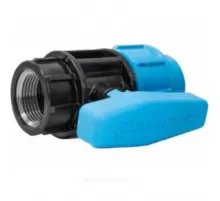 Кран шаровой компрессионный Дн 32х1" ВР Ру12,5 ПРО Джилекс 9166