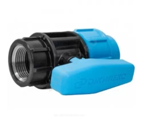 Кран шаровой компрессионный Дн 32х1" ВР Ру12,5 ПРО Джилекс 9166