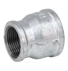 Муфта переходная чугун оц Ду 25х15 (1"х1/2") ВР Fittex PLUS