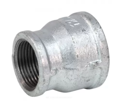 Муфта переходная чугун оц Ду 32х25 (1 1/4"х1") ВР Fittex PLUS