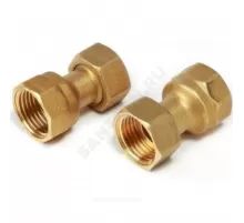 Отвод латунь P15F Ду 15 нак/г/ВР 1/2"х1/2" для шестиходовых клапанов R274N Giacomini P15FY005