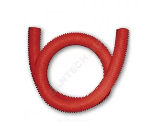 Шланг гофрированный защитный Дн 40 для трубы Дн 25 красный бухта 30м Санпласт