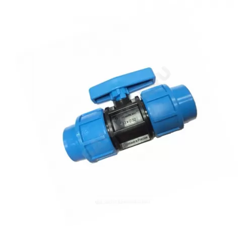 Кран шаровой компрессионный Дн 20 Джилекс 9360