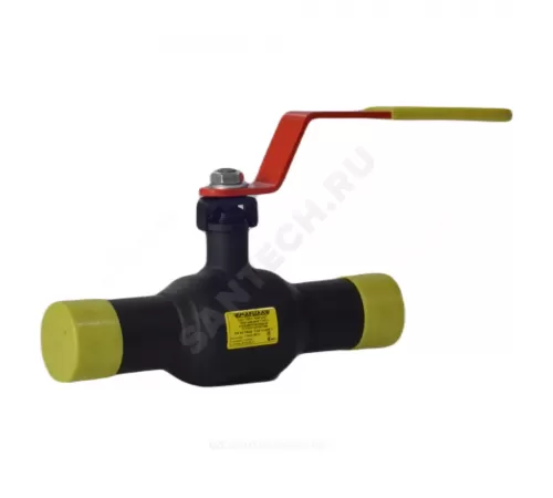 Кран шаровой сталь 09Г2С 11с67п Ду 50 Ру40 п/привар L=300мм Маршал 2ЦП.01.1.040.050/040