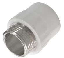 Муфта PP-R комбинированная белая Дн 25х1/2" НР PRO VALFEX 10130125-PRO