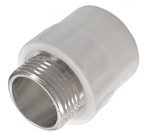 Муфта PP-R комбинированная белая Дн 25х1/2" НР PRO VALFEX 10130125-PRO