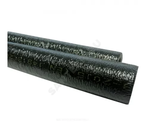 Трубка вспененный полиэтилен SUPER PROTECT BLACK 16/6 L=2м Тмакс=95°C в защитной оболочке черный Energoflex EFXT016062SUPRBK .