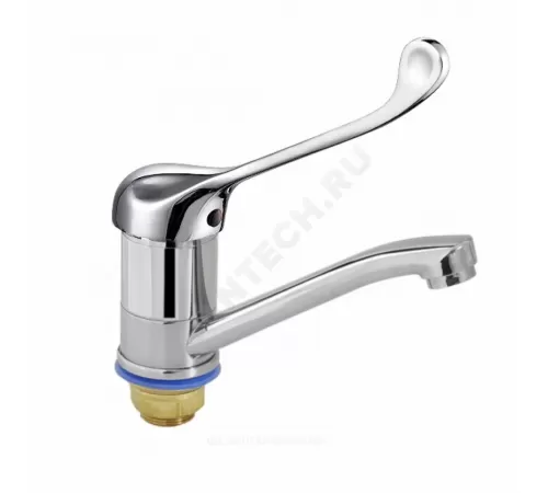 Смеситель для кухонной мойки хирургический локтевой одноручный ПЛЮС ПСМ-215-КТ/055 Профсан PSM-215-055