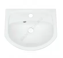 Умывальник мебельный Манго 40 1 отверстие под смеситель по центру белый Sanita WB.FN/Mango/40-C/WHT.G/S1