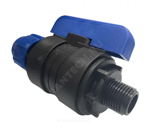 Кран шаровой компрессионный Дн 25х1/2" НР Ру16 VALFEX 1210012625012