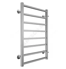 Полотенцесушитель водяной нерж сталь Лесенка (1/2") НР 500х800мм 8П боковое подключение Вега Терминус 4670078530011