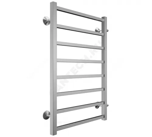 Полотенцесушитель водяной нерж сталь Лесенка (1/2") НР 500х800мм 8П боковое подключение Вега Терминус 4670078530011