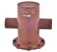 Грязевик вертикальный сталь Ду 100 Ру10 п/привар КАЗ