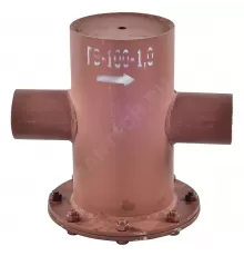 Грязевик вертикальный сталь Ду 100 Ру10 п/привар КАЗ