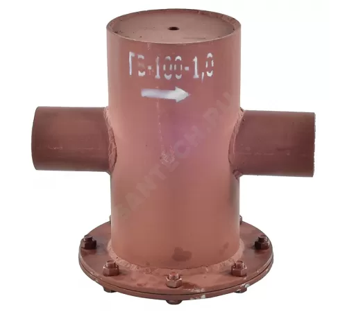 Грязевик вертикальный сталь Ду 100 Ру10 п/привар КАЗ