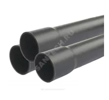 Труба НПВХ 125 SDR21 Дн 160х7,7 Ру10 L=3м напорная раструбная под клеевое соединение ГОСТ Р 51613-2000 Агригазполимер 106-033