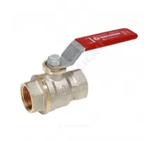 Кран шаровой DADO латунь никель R911 Ду 10 Ру42 ВР полнопроходной бабочка красная Giacomini R911X022