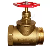 Клапан запорный латунь 15б1п Ду 50 Ру16 ВР/НР прямой ТУ РБ 500059277.015-2000 Цветлит ZW20022