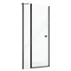 Дверь душевая Capital 1000х1950мм прозрачное стекло профиль черный Roca M4610016M