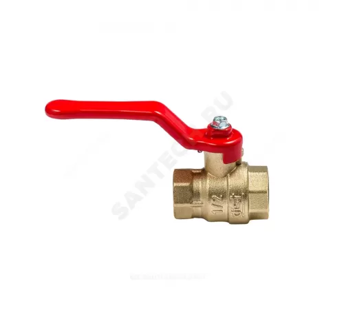 Кран шаровой латунь Эксперт Ду 25 Ру40 ВР полнопроходной рычаг Dist 113Р